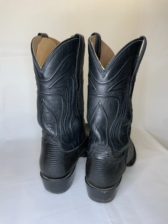 Tecovas The Nolan Boot- Midnight Lizard- New with Dust Bags main image 4